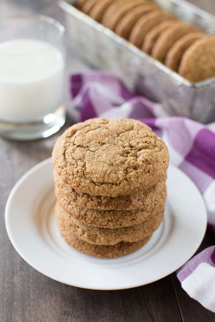 For fall or for Christmas, these pumpkin ginger molasses cookies will quickly become a favorite!