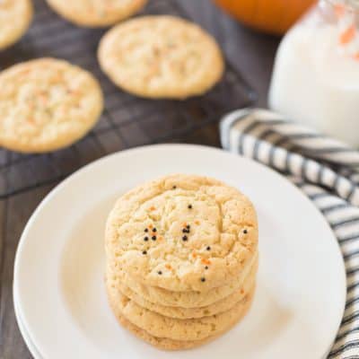 These are the perfect easy Halloween sugar cookies that can be made in under 30 minutes.