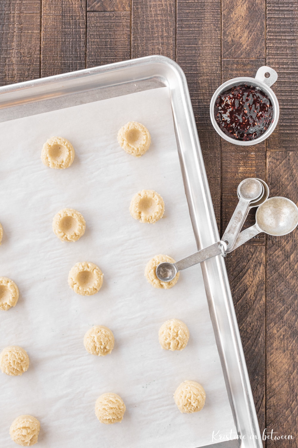Almond flour shortbread process shots-7