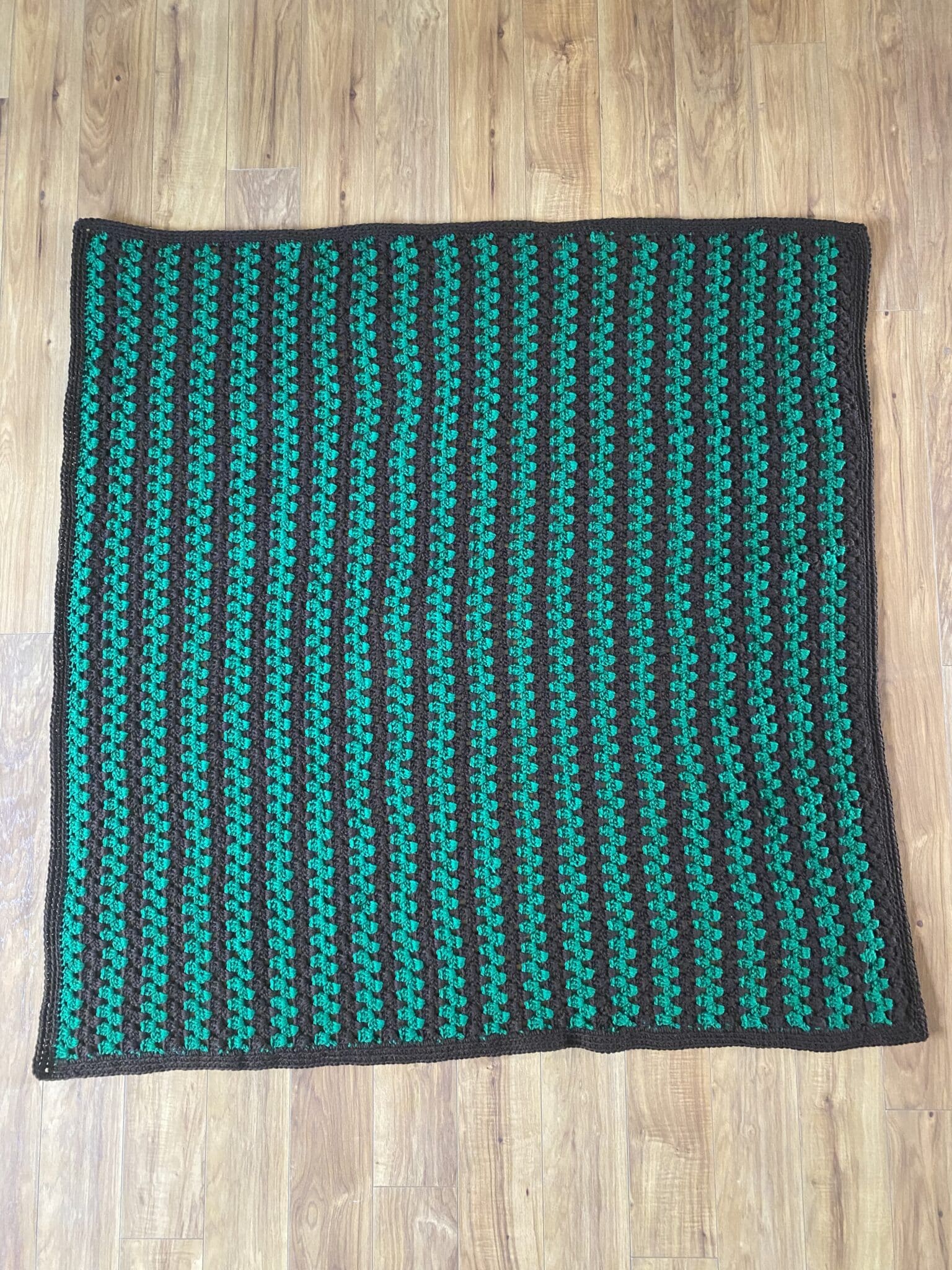 Granny Stripe Afghan by Amy